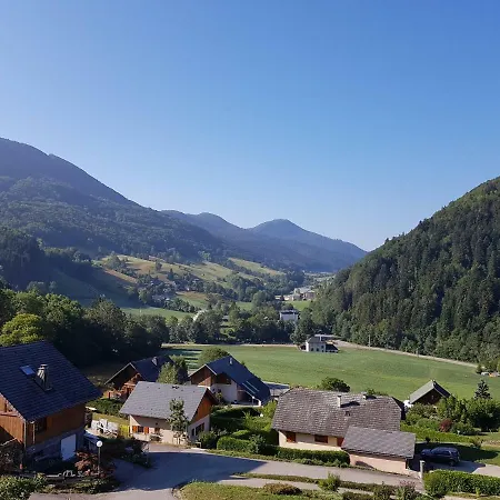 Ferienwohnung L'Edelweiss Aillon-le-Jeune Exterior foto